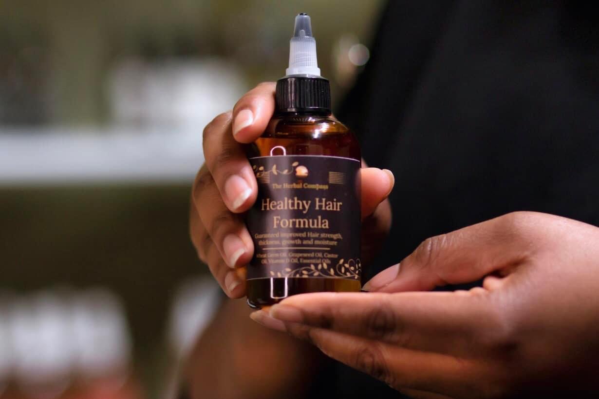 Healthy Hair Formula Oil bottle